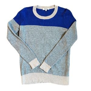 Women’s colorblock knit sweater